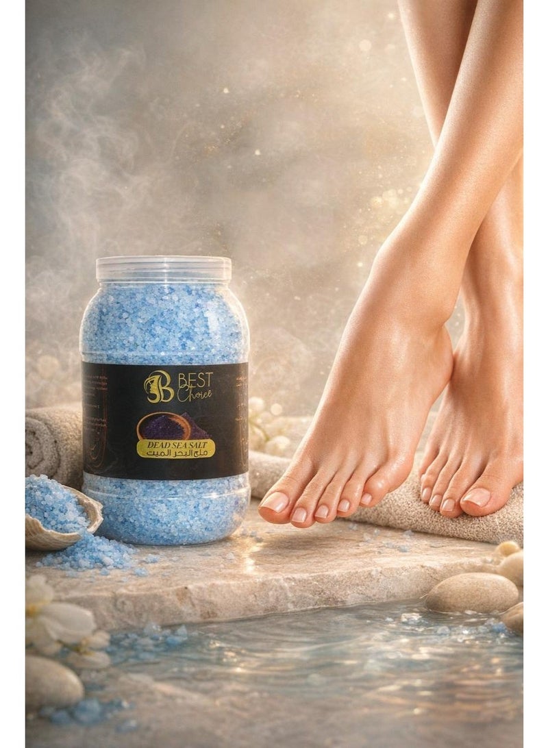 Best Choice Dead Sea Salt Premium Natural Bath Salt 5Kg Jar for Skin Body Hair Care and Relaxation - Nilla - Image 5